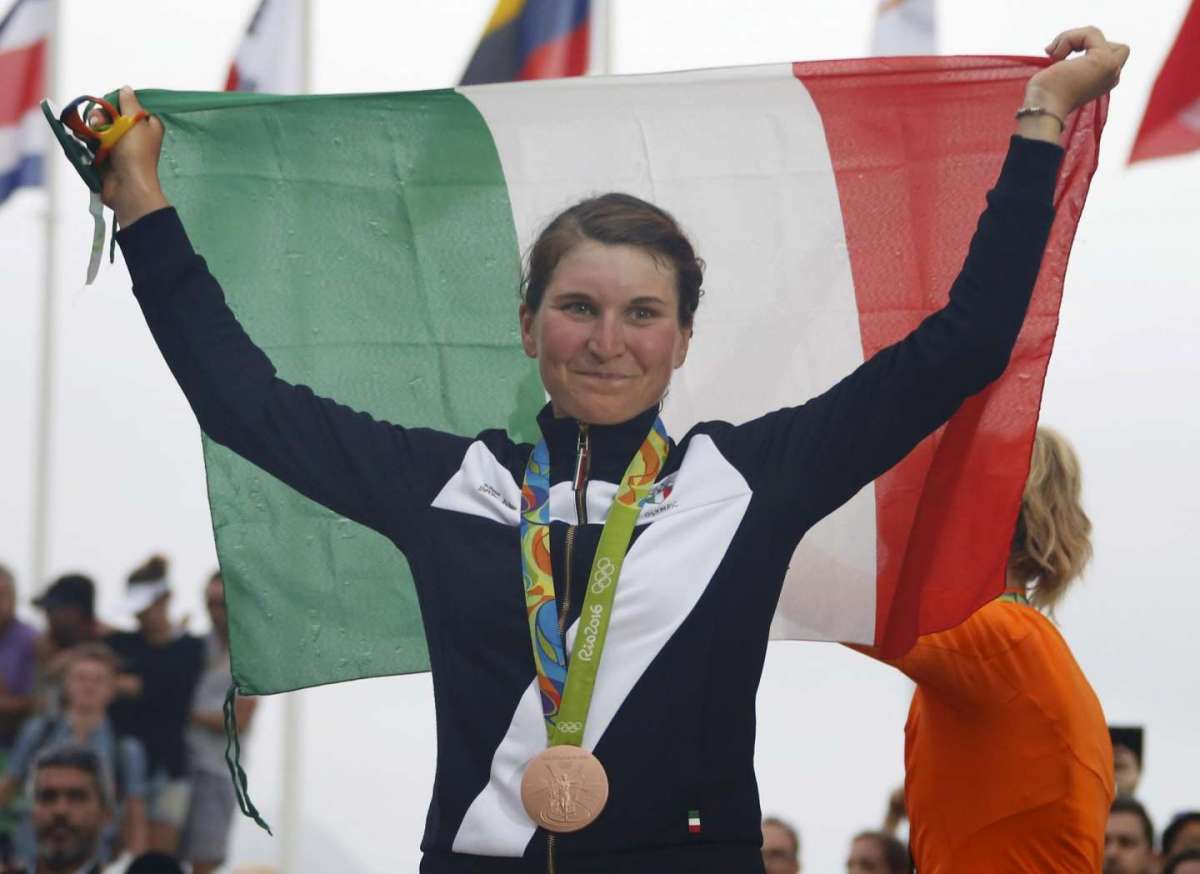 Elisa Longo Borghini bronzo nel ciclismo