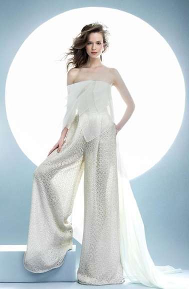 Jumpsuit da sposa Angel Sanchez