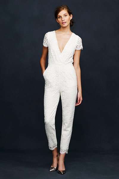 Jumpsuit in pizzo J. Crew