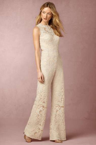 Jumpsuit in pizzo Tadashi Shoji