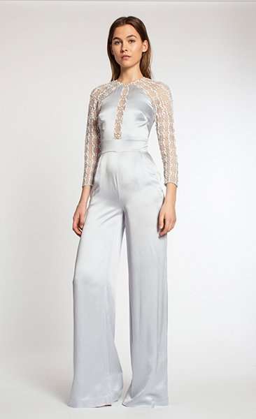 Jumpsuit in satin Temperley London