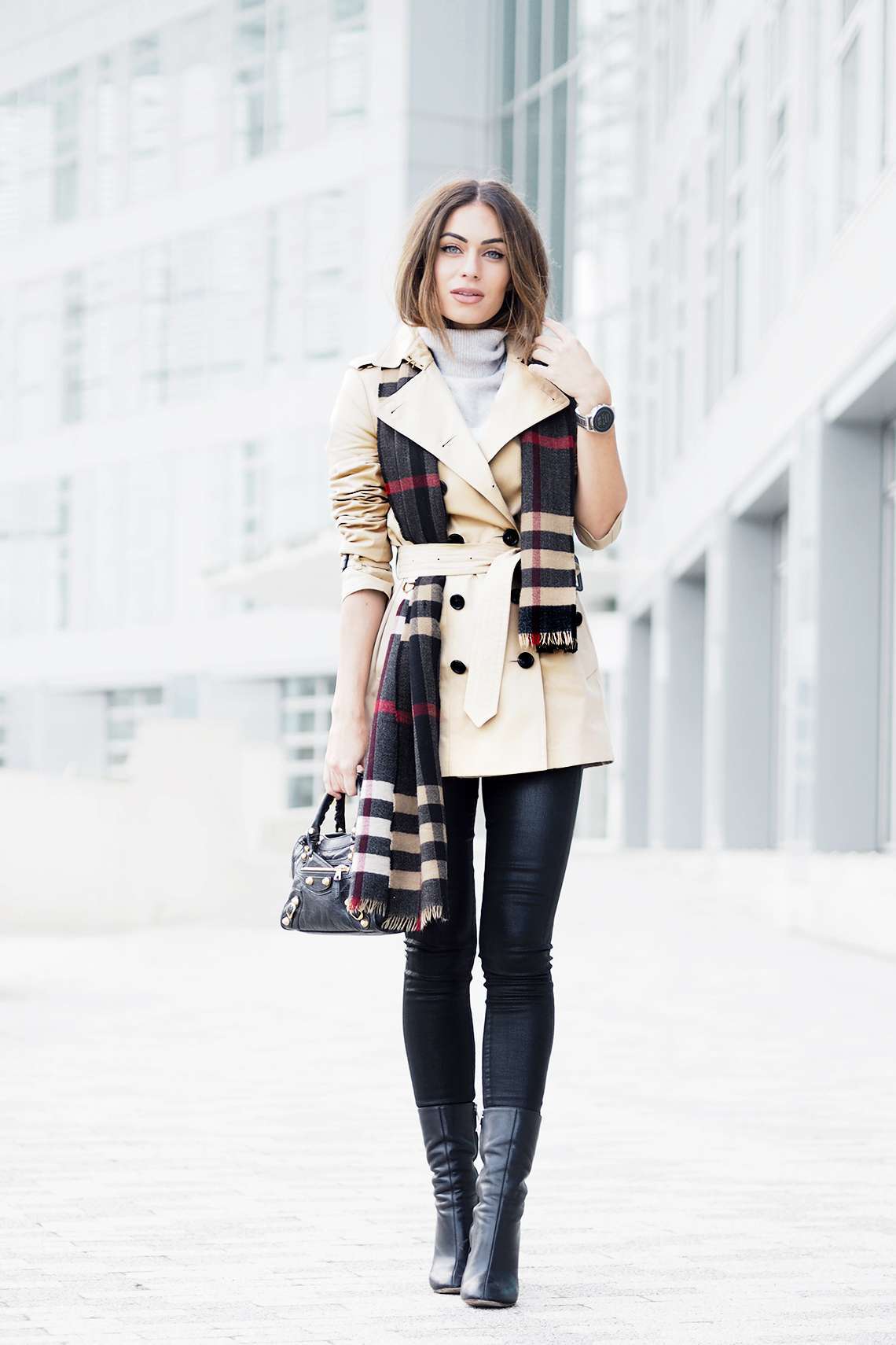 Look con trench