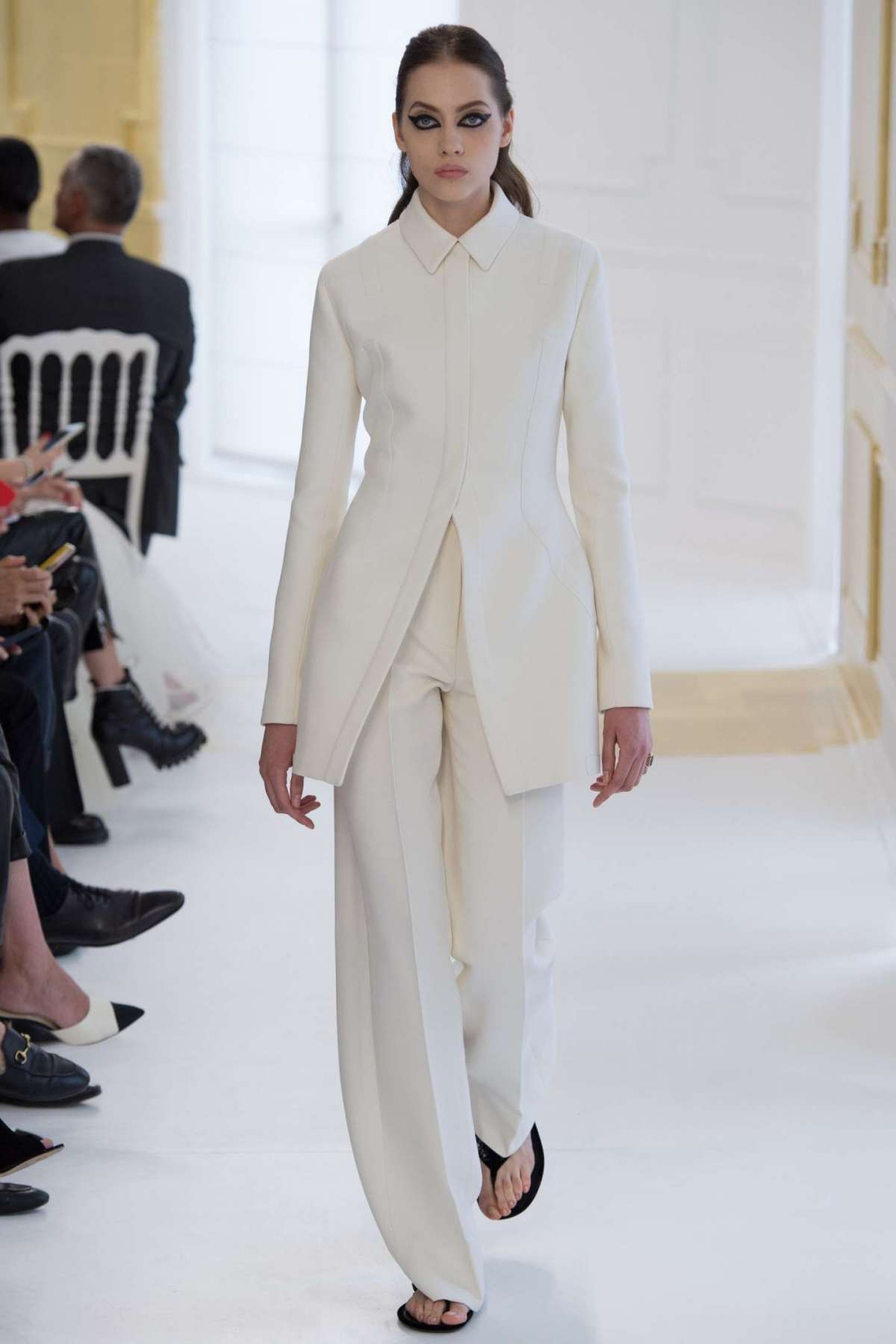 Tailleur bianco Dior