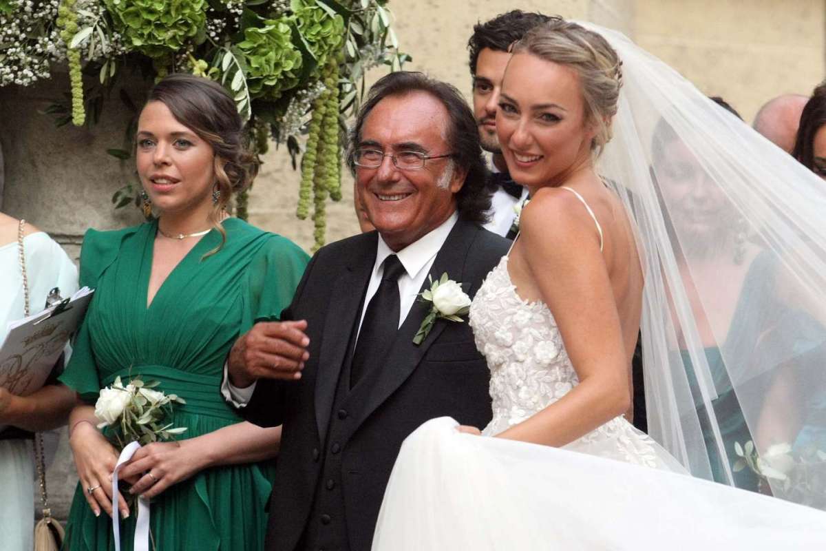 Cristel con il papà Albano Carrisi