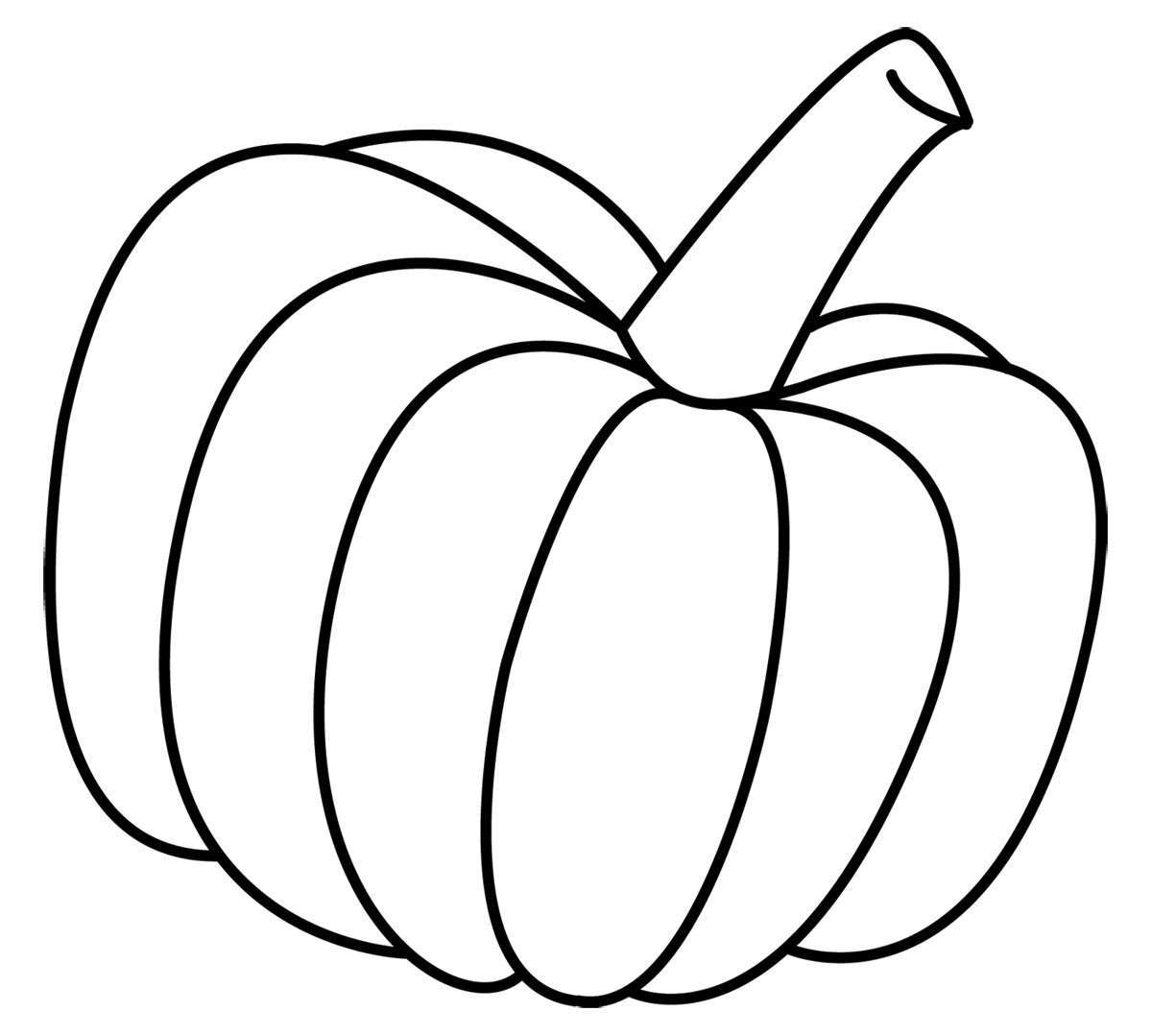 Disegno di una zucca