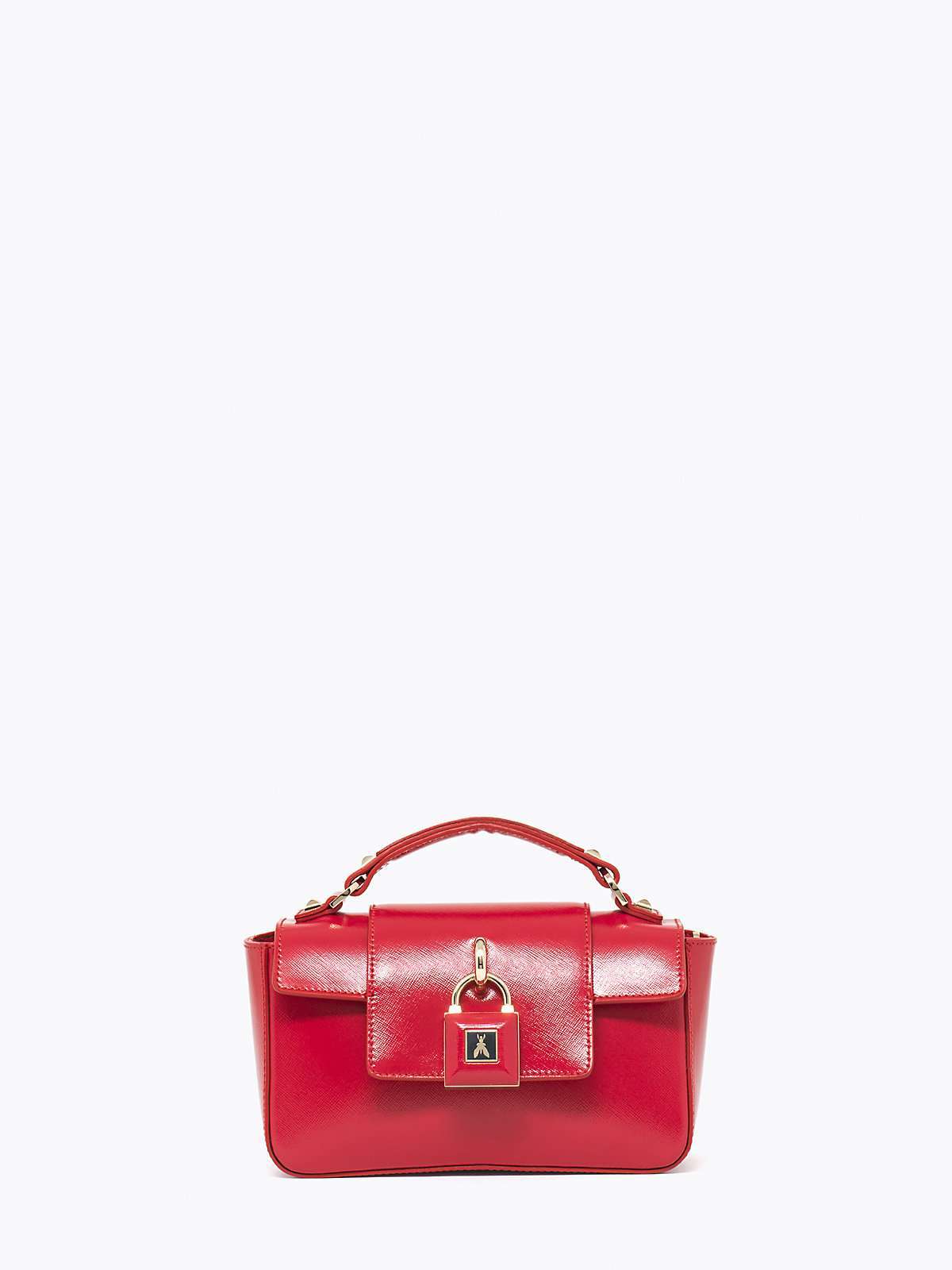 Handbag in vernice rossa Patrizia Pepe