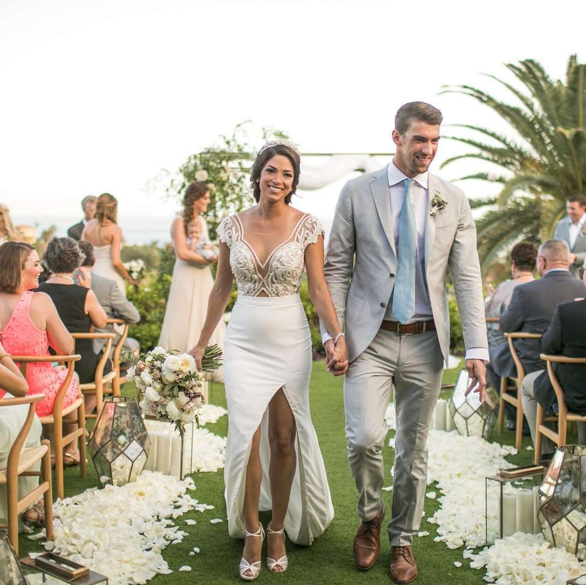 Michael Phelps e Nicole Johnson