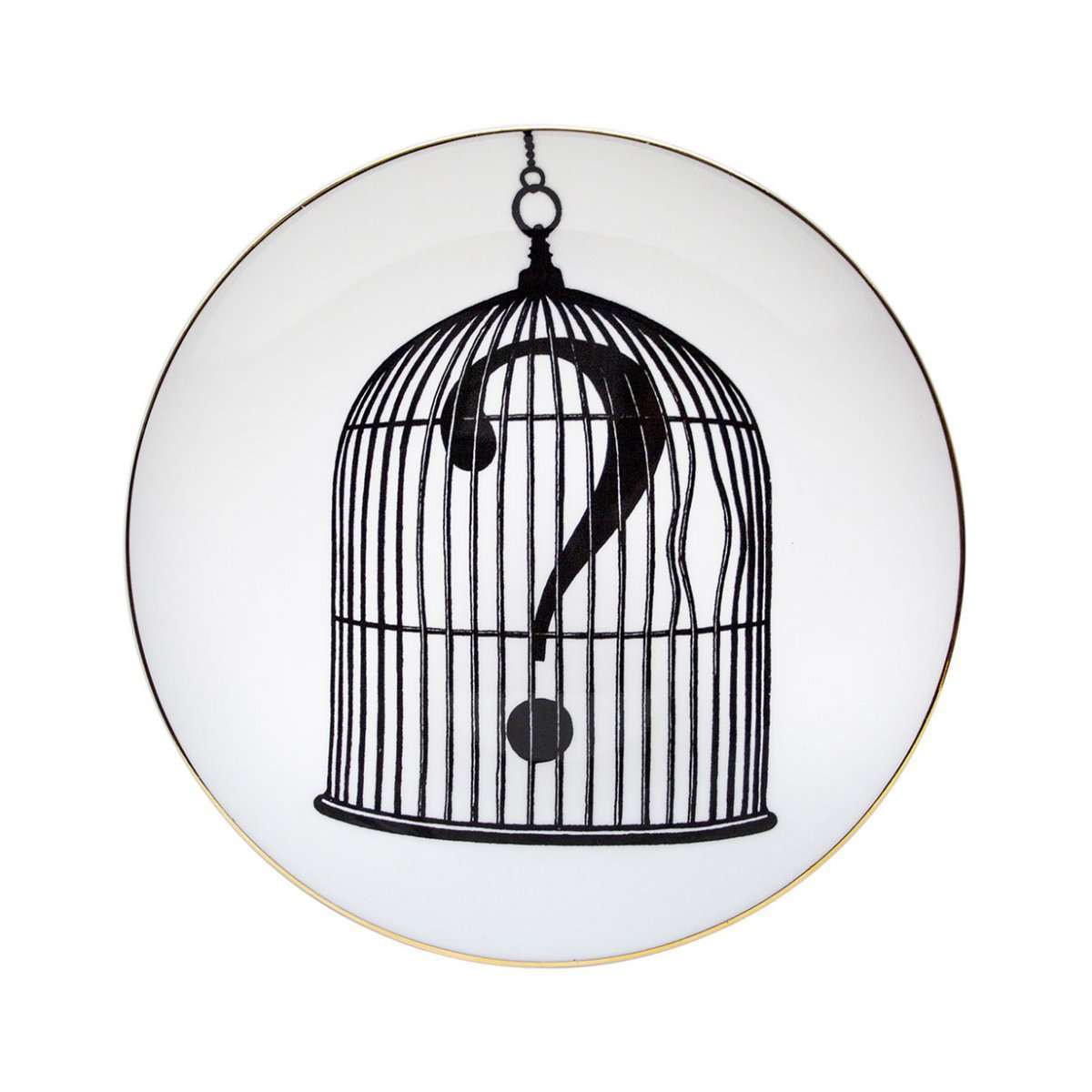 Piatti Question Mark Birdcage by Rory Dobner