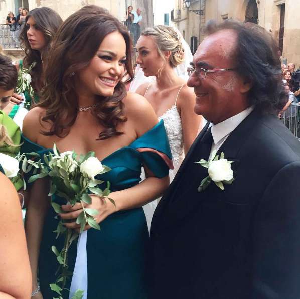 Romina Carrisi con il papà Albano