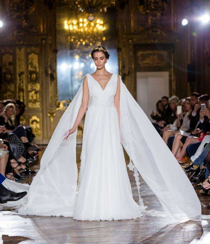 Abito da sposa stile impero