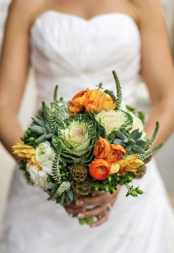 Bouquet con verdura e frutta