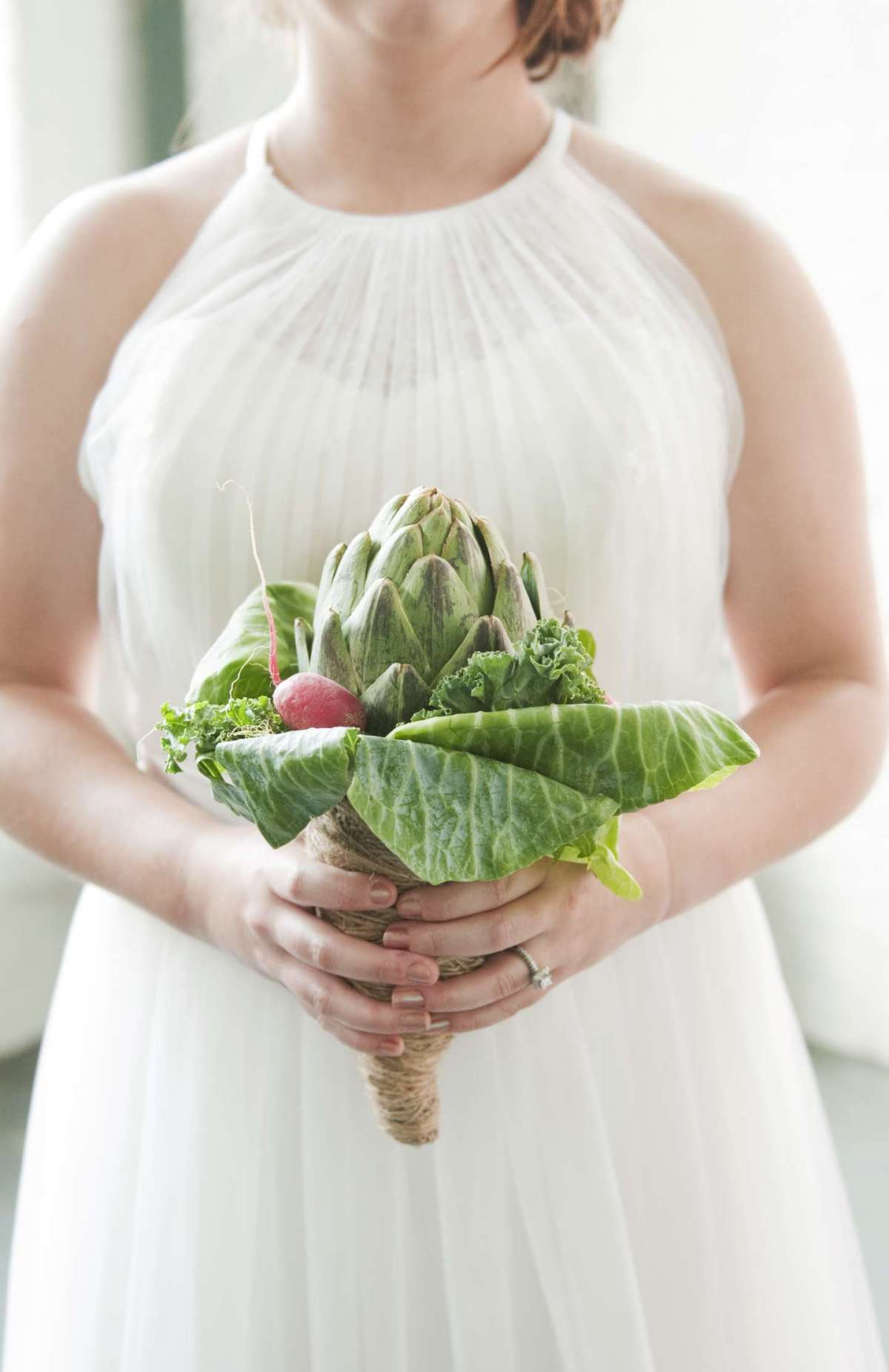 Bouquet di insalata e cavolfiori