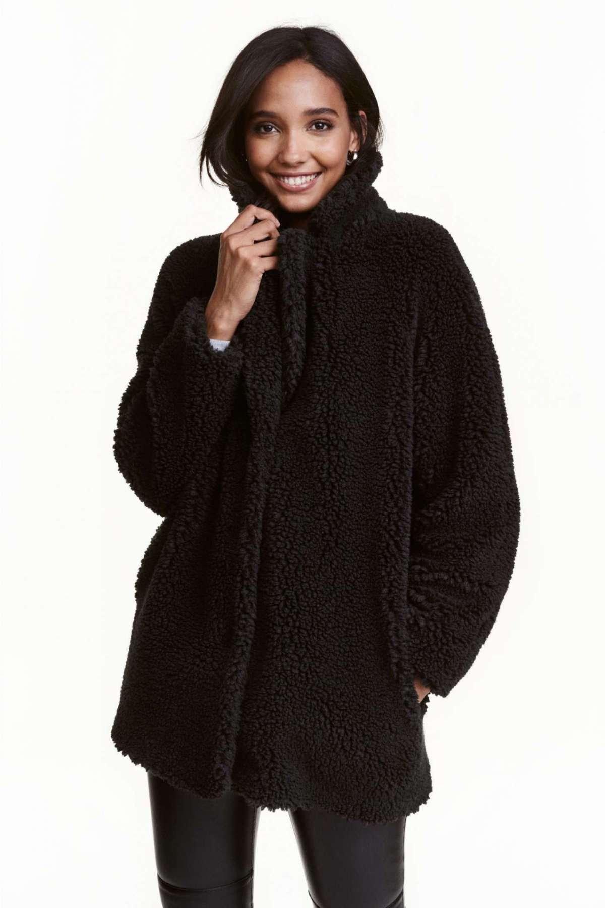 Cappotto nero H&M