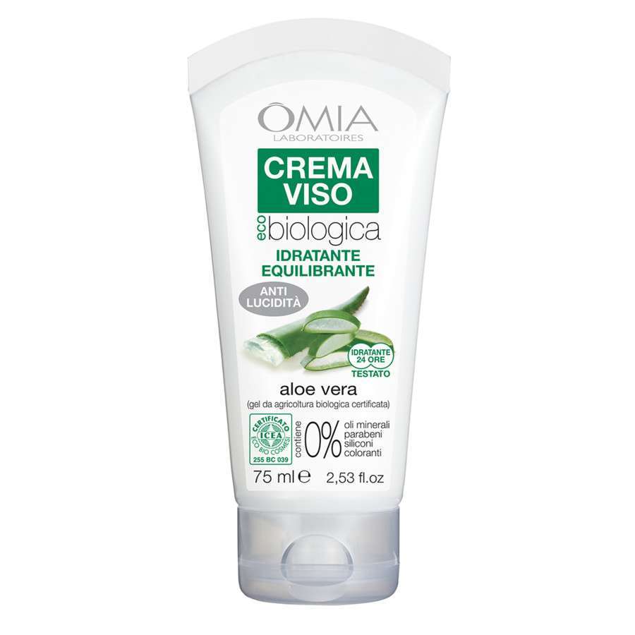 Crema viso aloe vera Omia