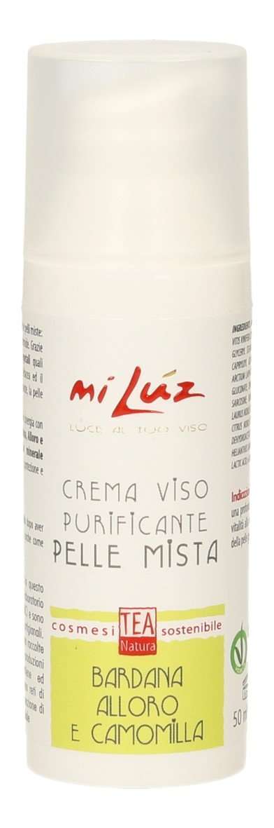 Crema viso purificante pelle mista Tea Natura