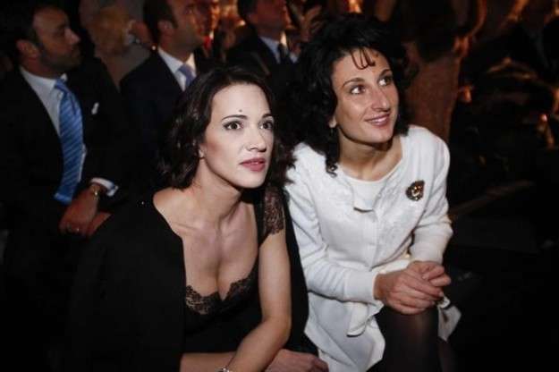 La moglie del sindaco di Firenze con Asia Argento