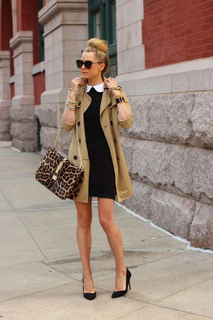 Look bon ton con trench