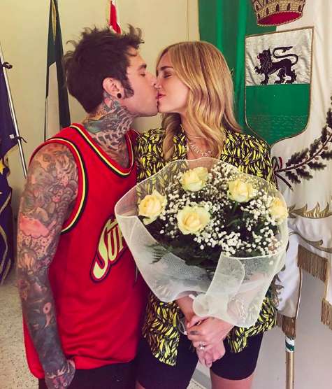 Nozze per Fedez e Chiara Ferragni: le pubblicazioni