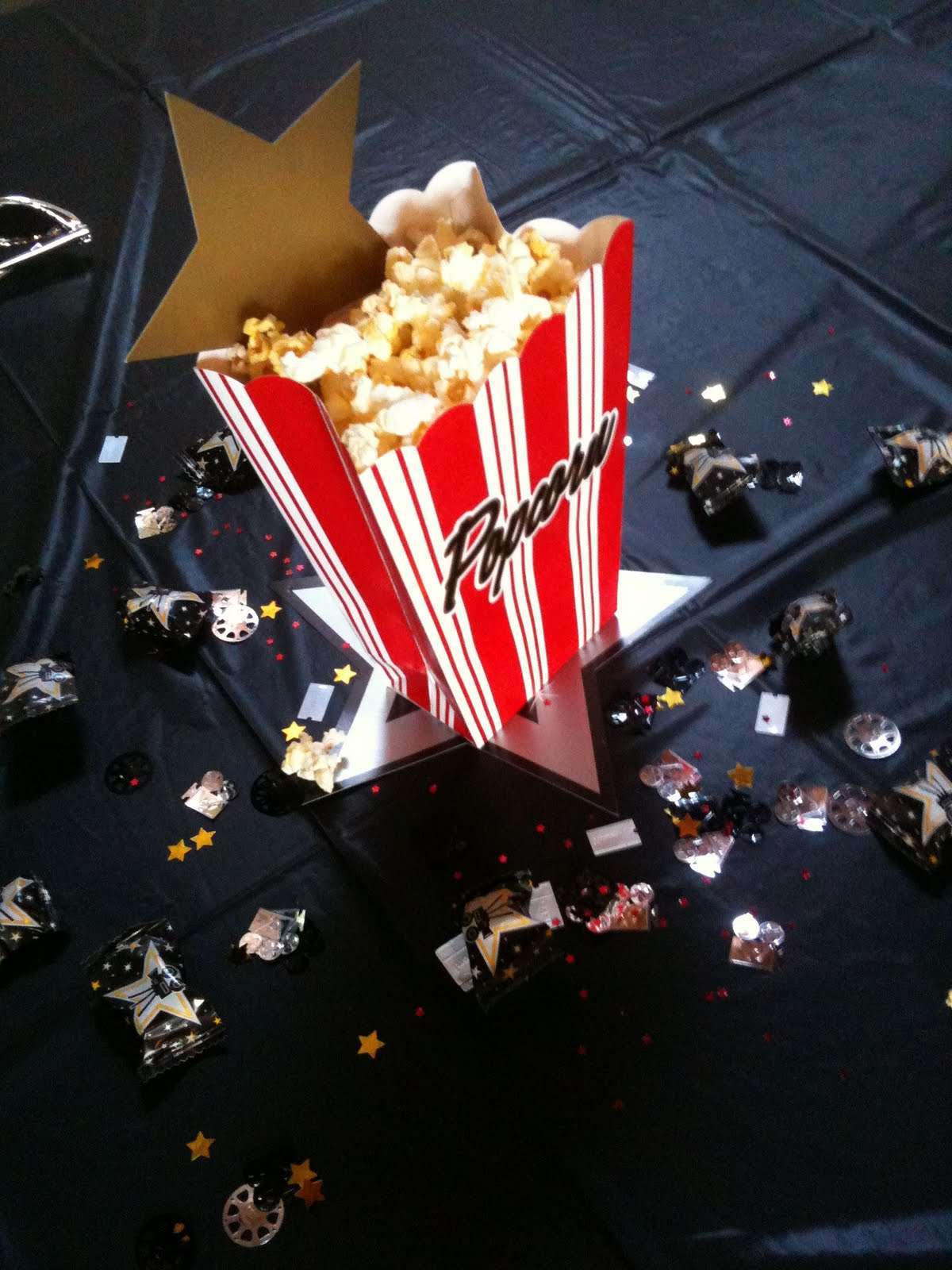 Popcorn e stelle per il matrimonio