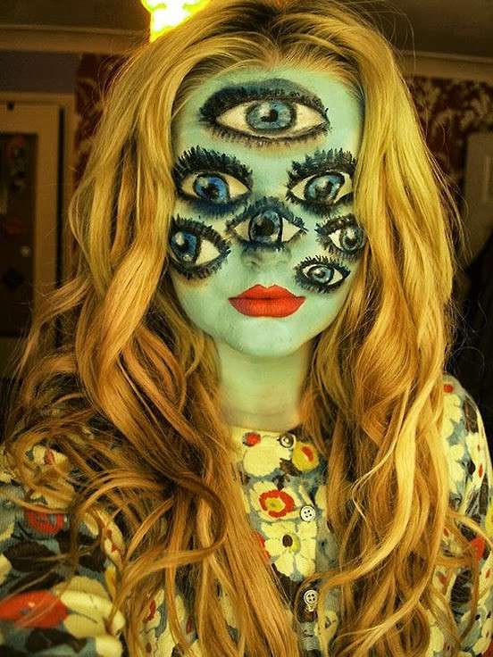 Trucco pauroso per Halloween