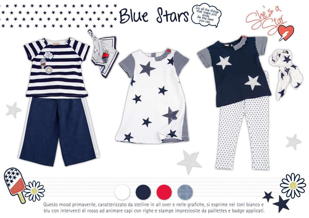 Collezione Blue Stars primavera