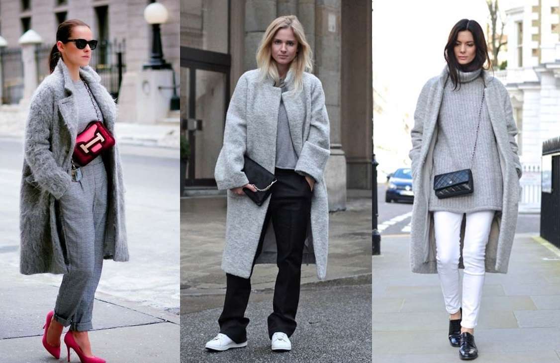 Come abbinare il cappotto grigio