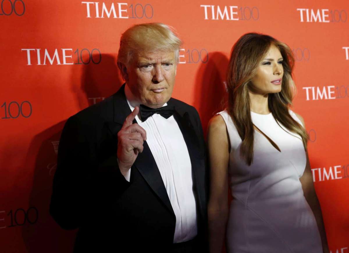 Donald e Melania Trump elegantissimi e chic