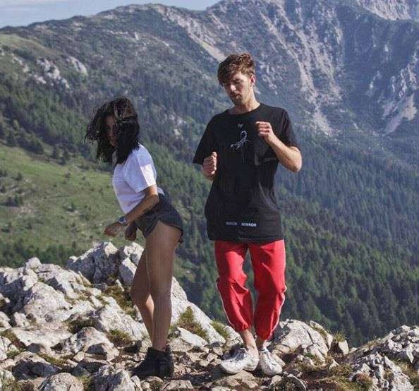 La coppia in montagna