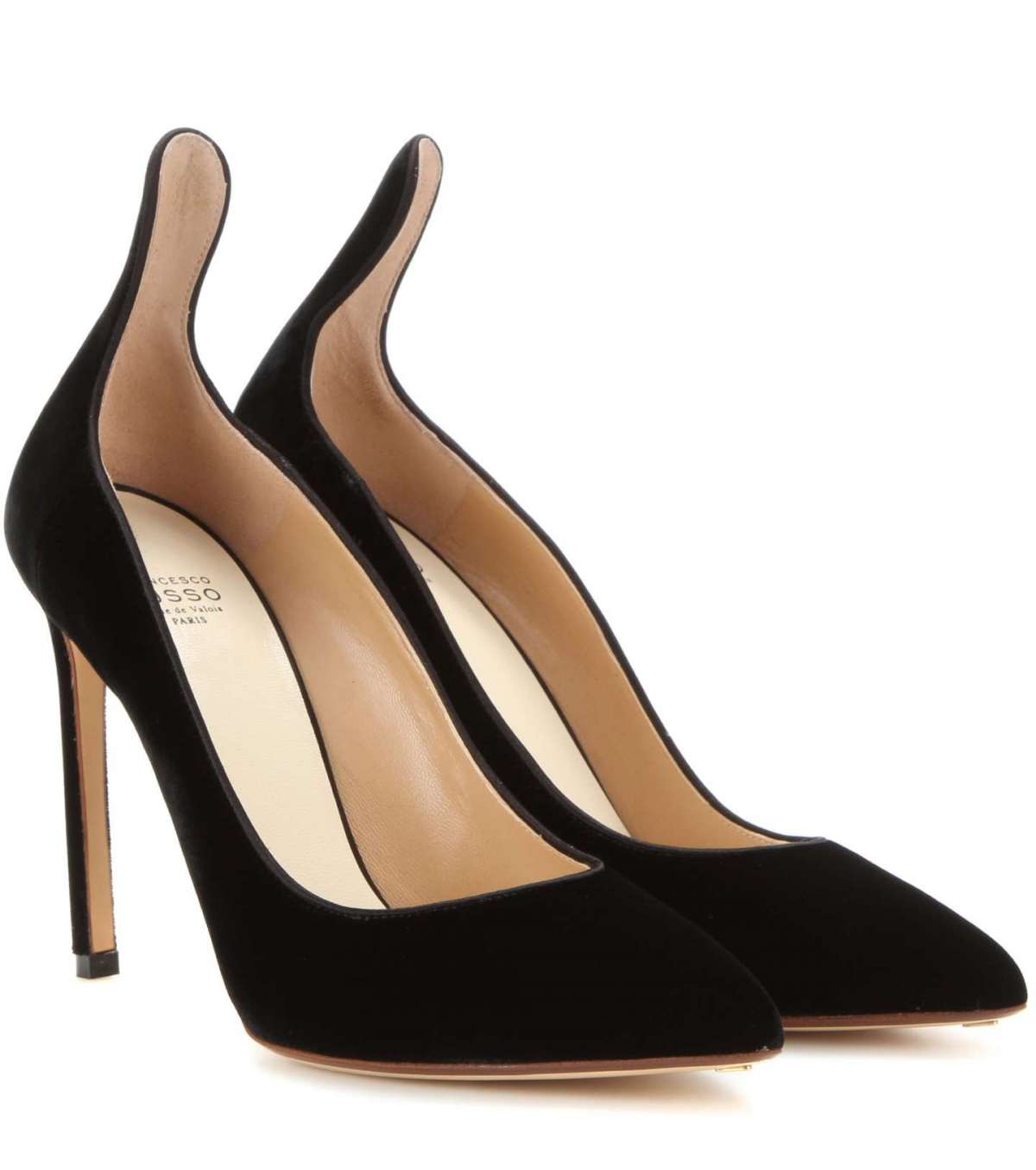 Pumps nere Francesco Russo