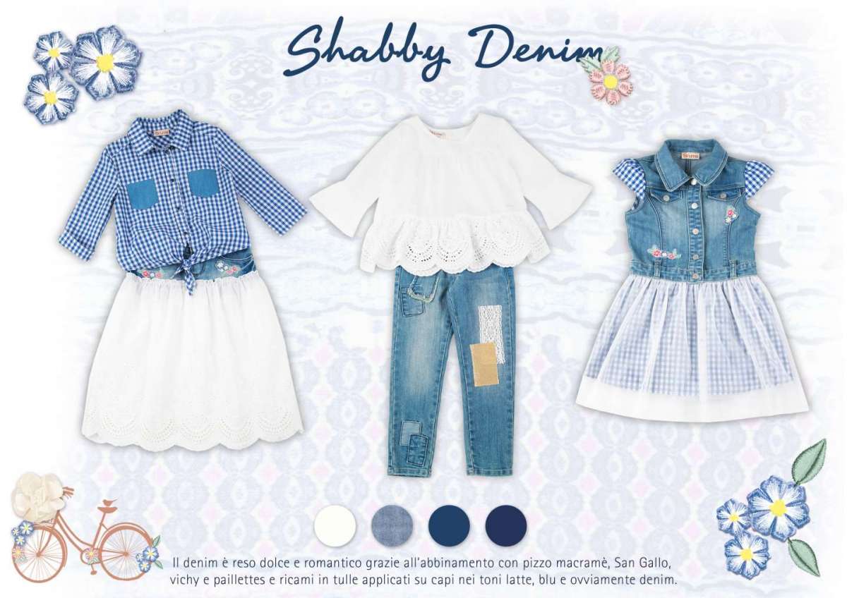 Shabby denim primavera