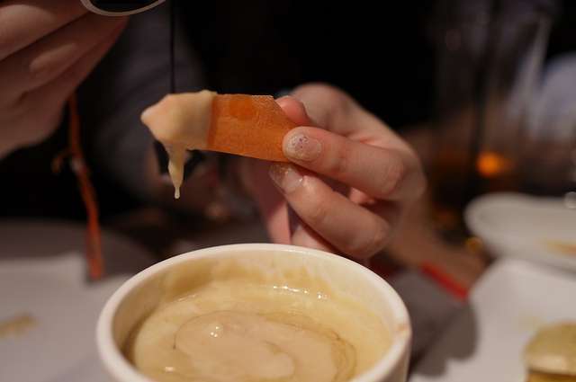 Bagna cauda con carote