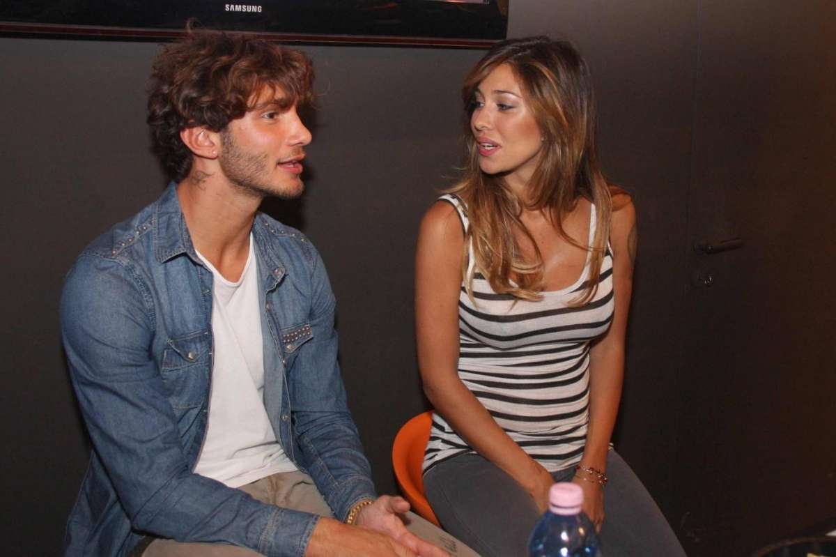 Belen e Stefano De Martino al Pitti Uomo Firenze