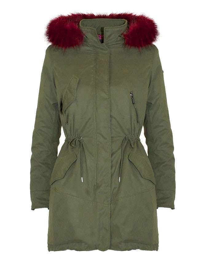 Parka con pelliccia Phard