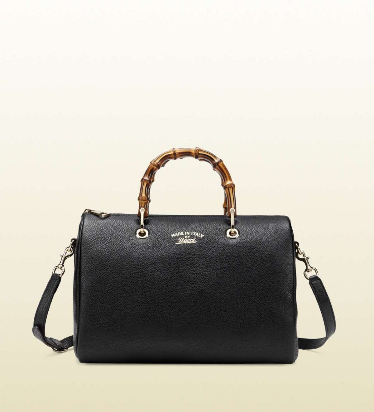Bauletto Gucci nero Bamboo