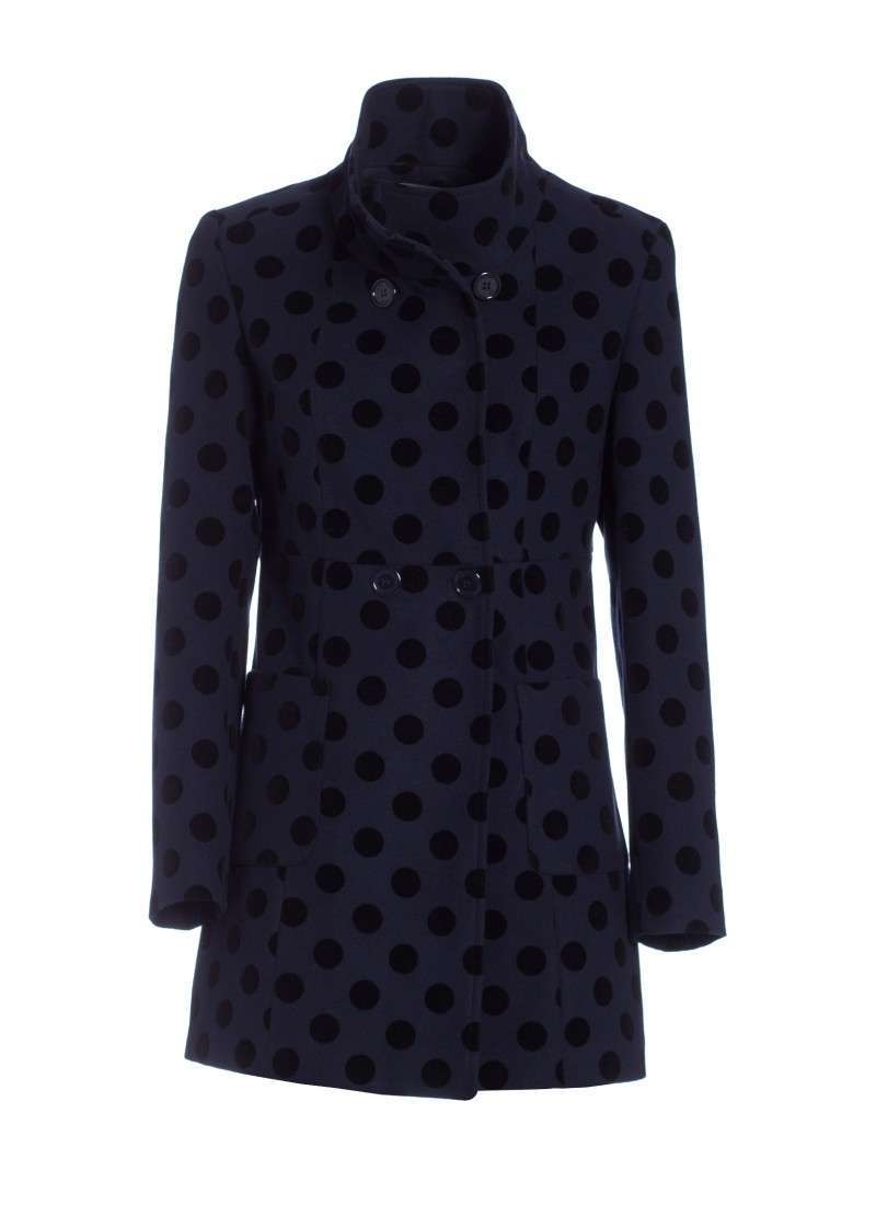 Cappotto a pois