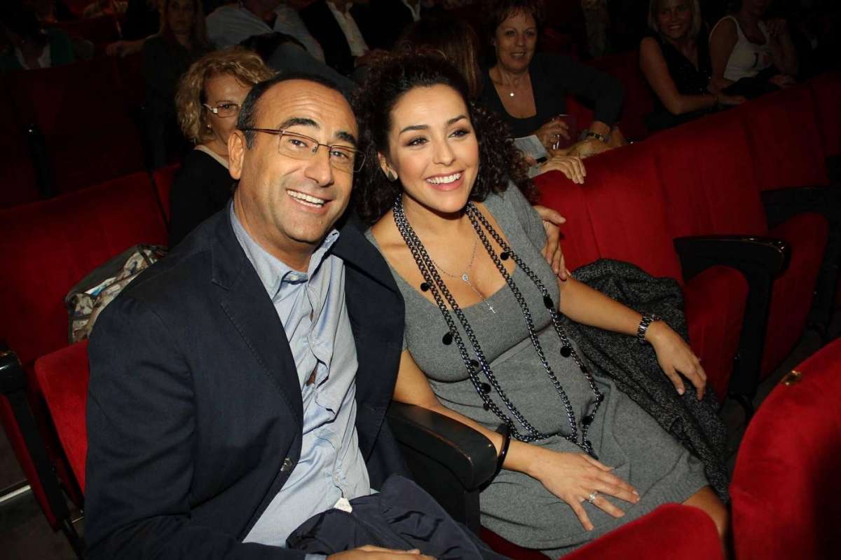 Carlo Conti e Francesca Vaccaro a teatro
