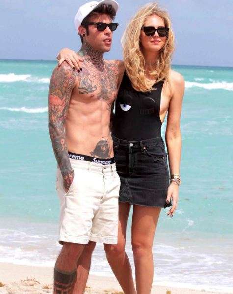 Chiara e Fedez a Miami