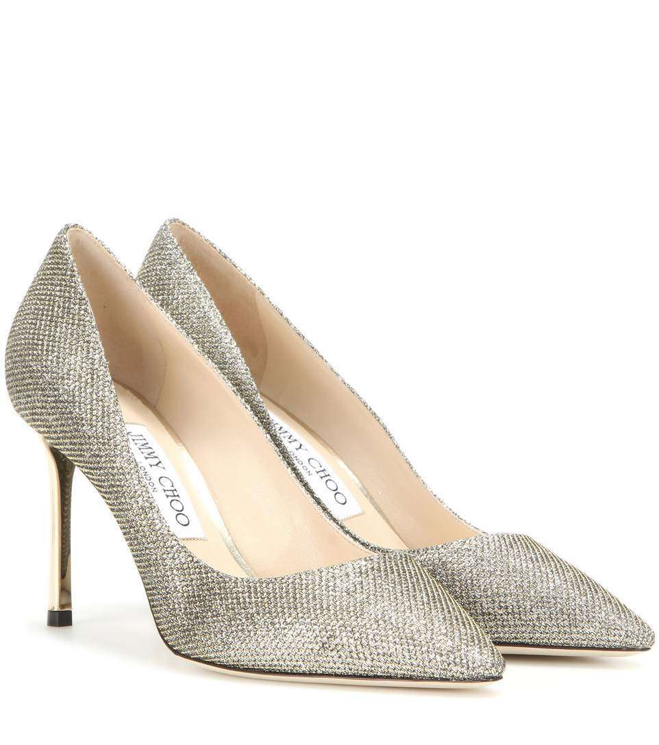 Dècolletès argento Jimmy Choo