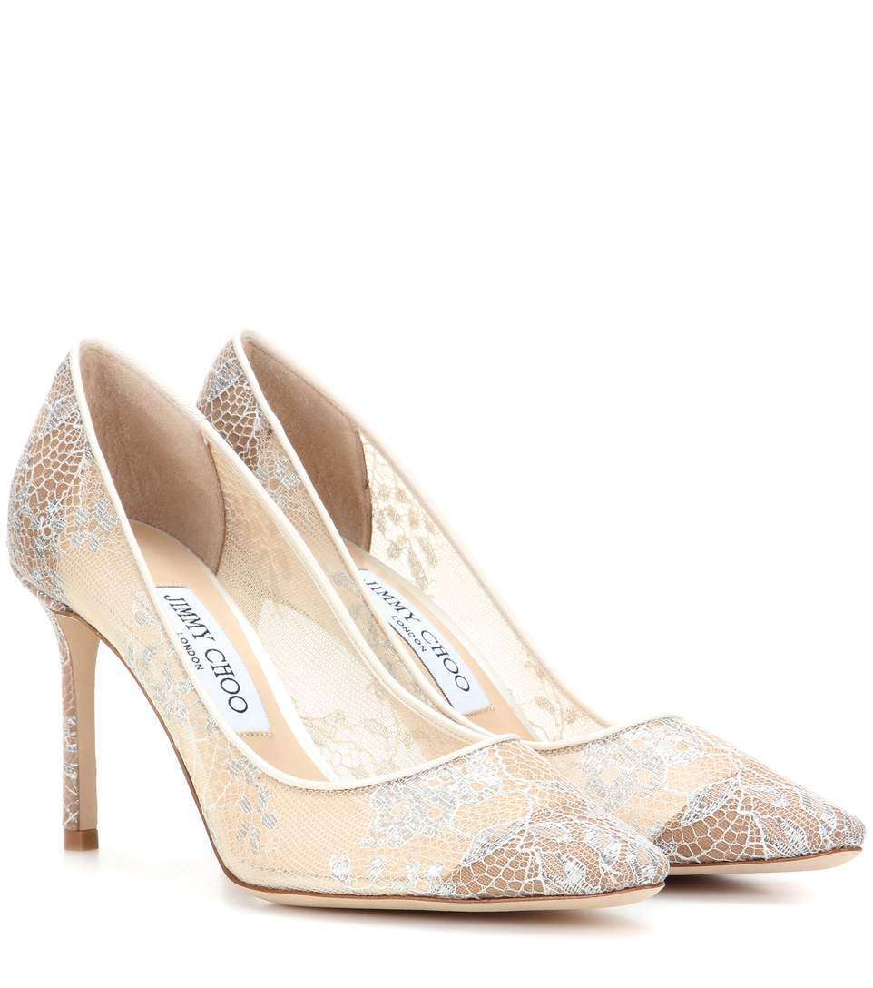 Décolletés in pizzo Jimmy Choo