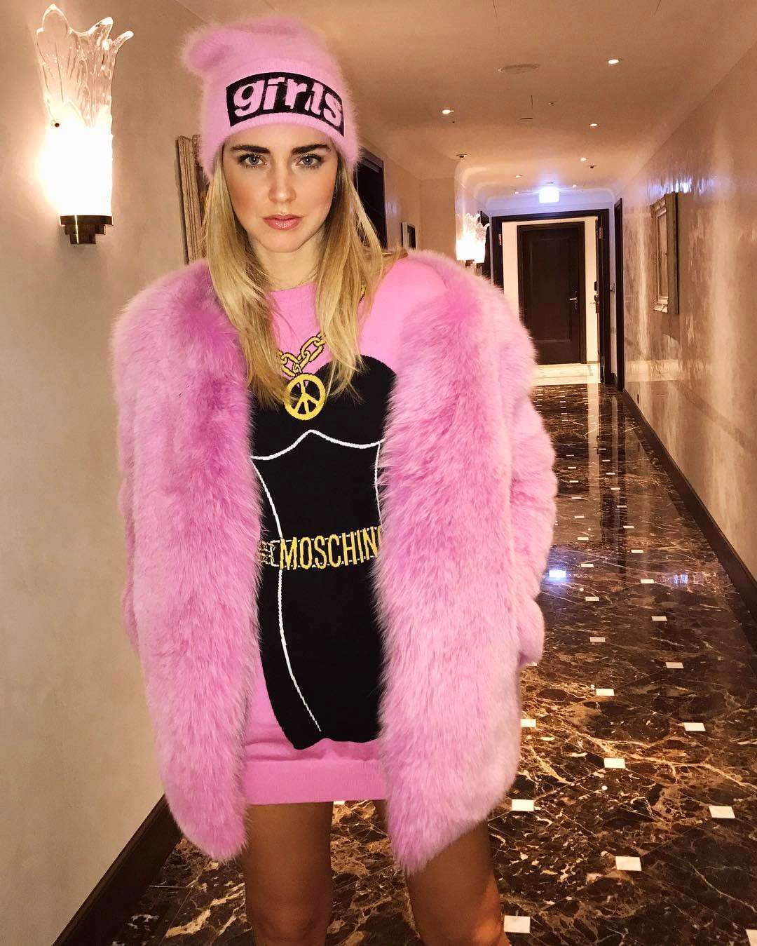 Look pink per Chiara Ferragni