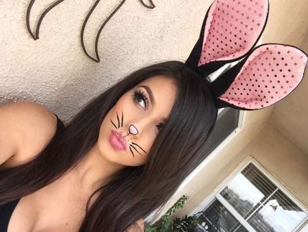 Make up da coniglietta stile fumetto
