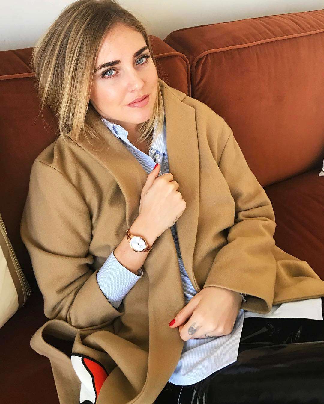 Momento di relax per Chiara Ferragni