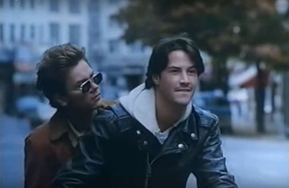 River Phoenix e Keanu Reeves in Belli e dannati