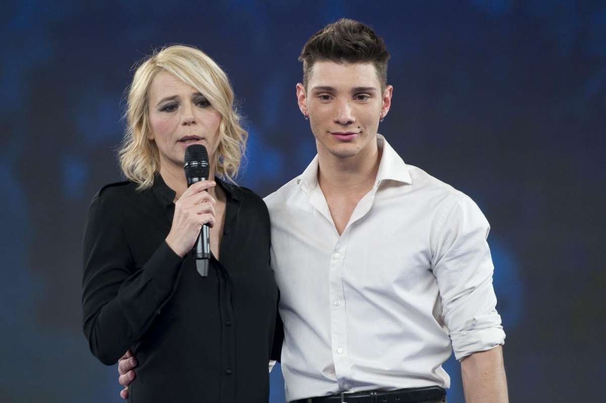 Stefano De Martino e Maria De Filippi ad Amici