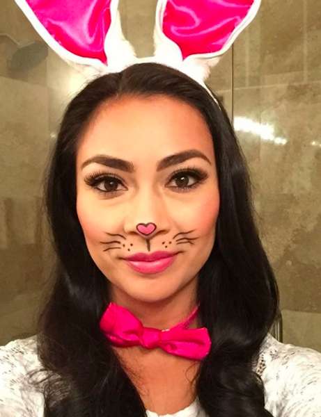 Trucco da coniglietta minimal per Carnevale