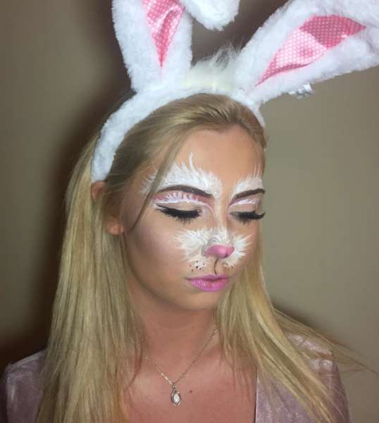 Trucco di Carnevale da coniglietta