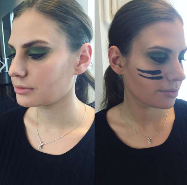 Trucco stile militare per Carnevale