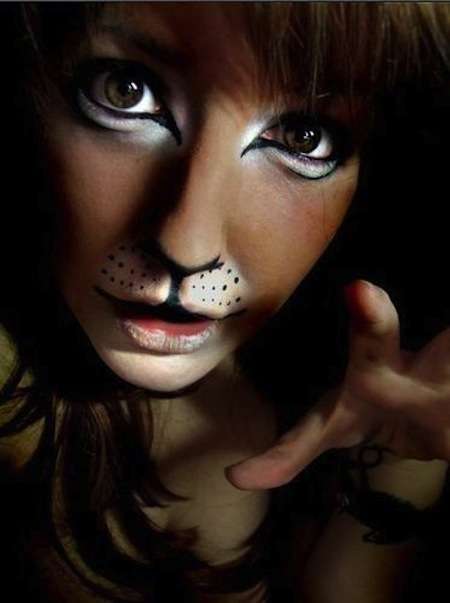 Un make up semplice da leopardo per Carnevale