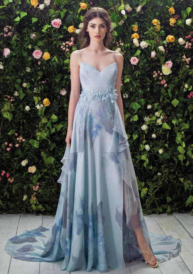 Abito da sposa colorato Blumarine