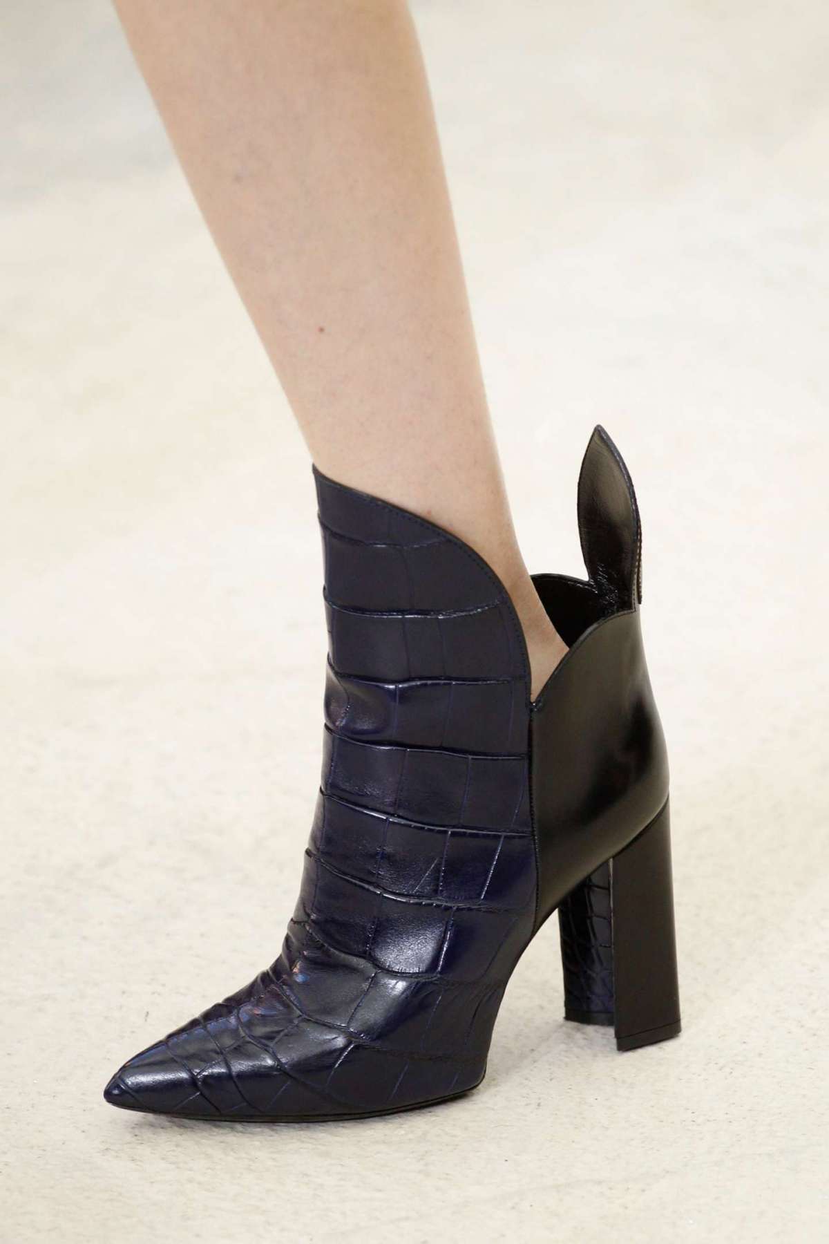 Ankle boot blu e neri Louis Vuitton